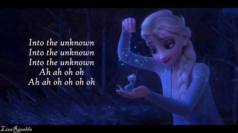 Into The Unknown Lyrics