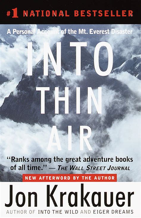 Into Thin Air Summary