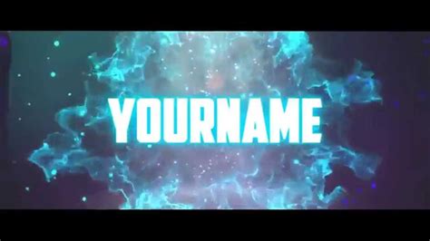 intro template YouTube