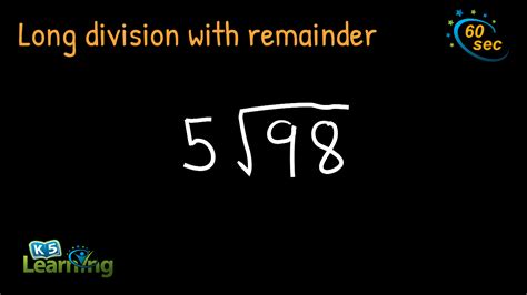 Intro To Long Division Remainders Video Khan Academy Long Division For Kids - Long Division For Kids