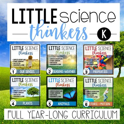 Intro To Science Kindergarten Science Curriculum Science Curriculum For Preschoolers - Science Curriculum For Preschoolers
