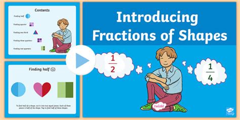 Introducing Fractions Of Shapes Powerpoint Teacher Made Twinkl Finding Fractions Of Shapes - Finding Fractions Of Shapes