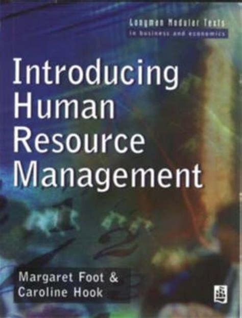Introducing Human Resource Management Foot