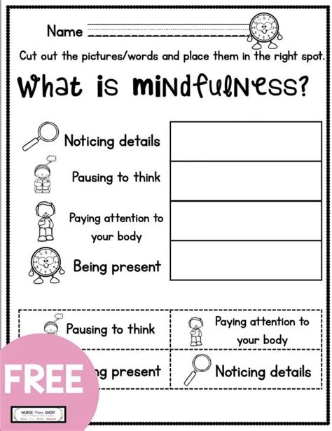 Introducing Mindfulness To Teens Mindfulness Worksheet 4th Grade - Mindfulness Worksheet 4th Grade