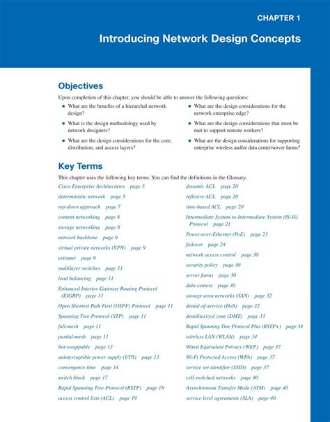 Introducing Network Design Concepts Scte