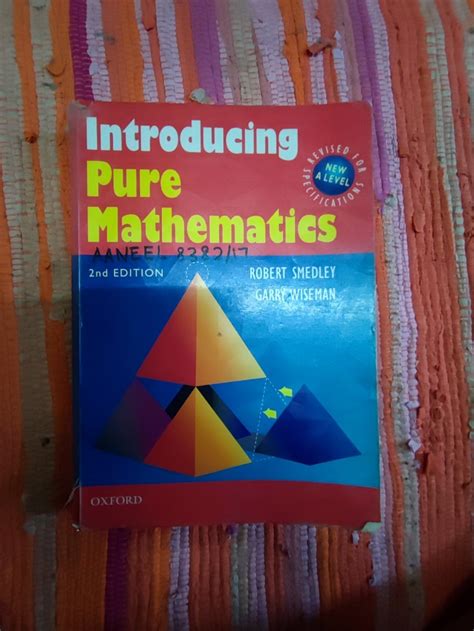 Introducing Pure Mathamatics 2nd Edition By Robert Smedley