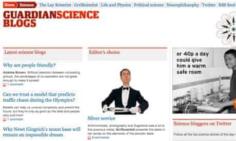 Introducing The Guardian Science Blogging Network A Blog The Guardian Science - The Guardian Science