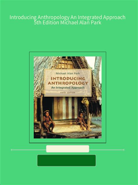 Read Introducing Anthropology An Integrated Approach 5Th Edition 