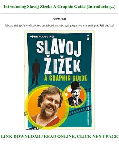 Download Introducing Slavoj Zizek A Graphic Guide Introducing 