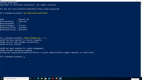 introduction a windows powershell remoting avec g