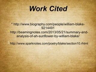 introduction the biography of william blake sparknotes