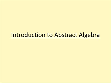 Introduction To Abstract Algebra Solution Manual Nicholson