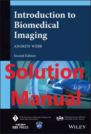 Introduction To Biomedical Imaging Solution Manual