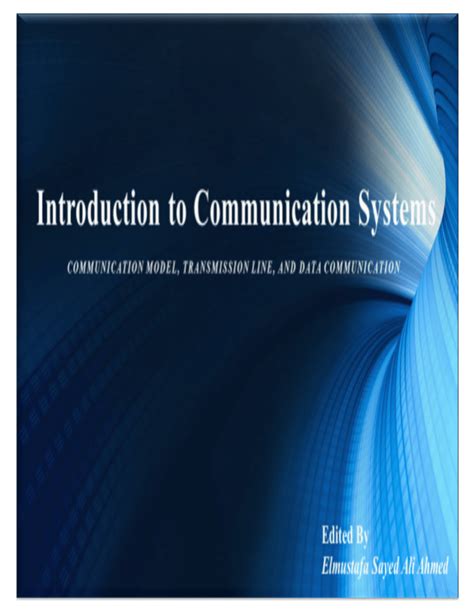 Introduction To Communication Systems 3rd Edition