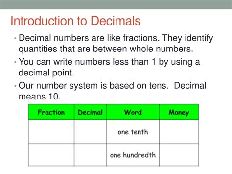 Introduction To Decimals Powerpoint And 3 Worksheets Introduction To Decimals Worksheet - Introduction To Decimals Worksheet