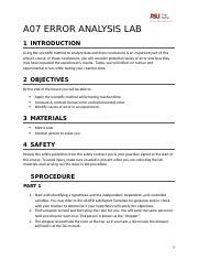 Introduction To Error Analysis Solutions Manual Taylor