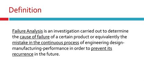 Introduction To Failure Analysis And Prevention