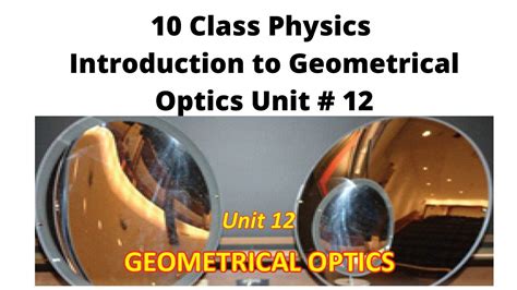 Introduction To Geometrical Optics A 2d Ray Tracing Reflection Refraction Worksheet - Reflection Refraction Worksheet