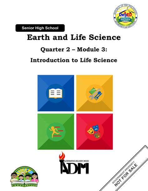 Introduction To Life Science Grade 11 Earth And Life Science Introduction - Life Science Introduction