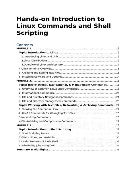 Introduction To Linux A Hands On Guide Pdf Tldp