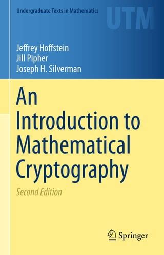 introduction to mathematical cryptography solutions manual hoffstein