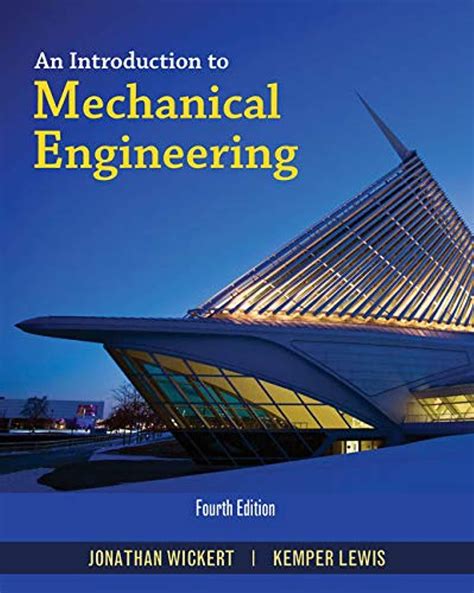 Introduction To Mechanical Engineering Wickert Solution Manual