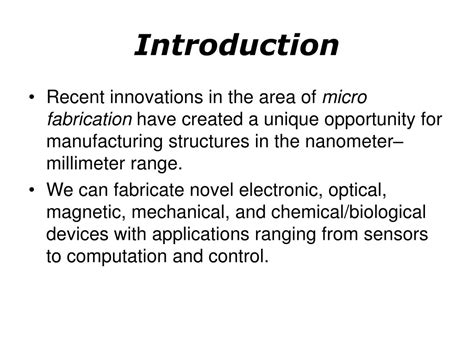 Introduction To Micro Fabrication Solution Manual