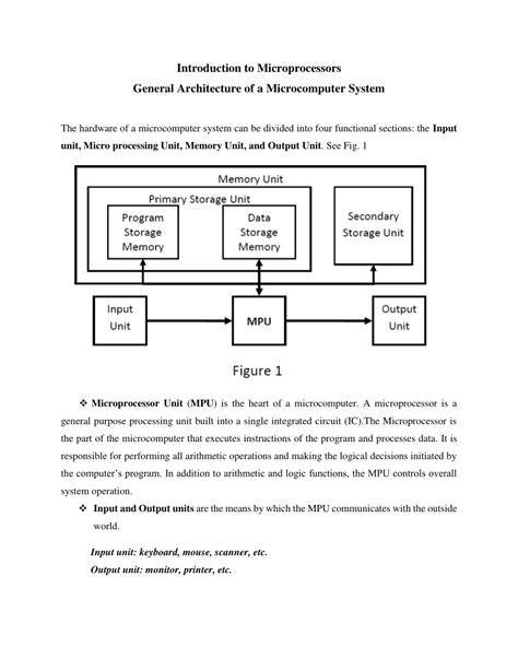 Introduction To Microprocessors