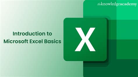 Introduction To Microsoft Excel