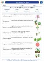 introduction to plants study guide answers