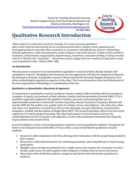 Introduction To Qualitative Research Methods A Guidebook And Resource