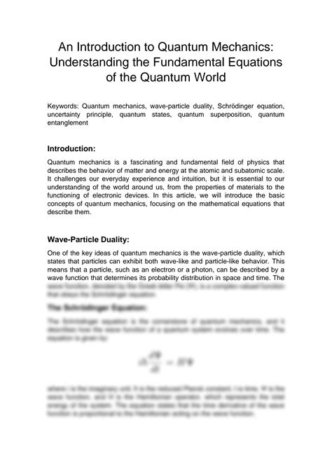 Introduction To Quantum Mechanics Solution Manual