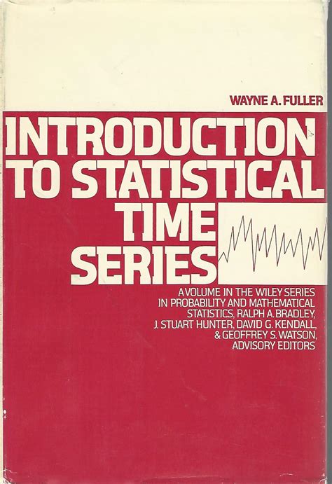 Introduction To Statistical Time Series Fuller