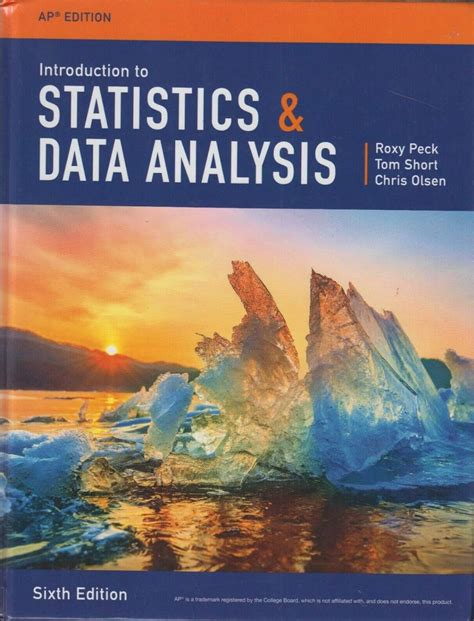 introduction to statistics and data analysis 3rd edition