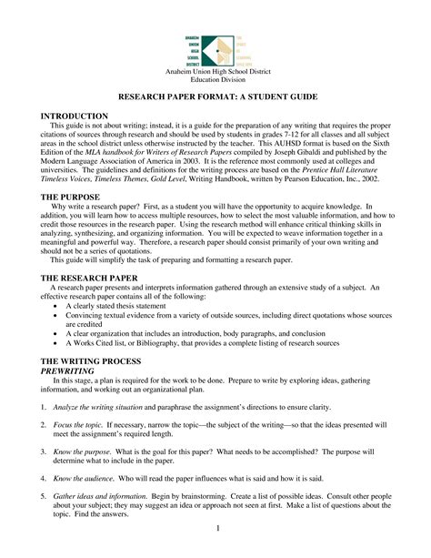 Read Introduction Format For Research Paper 