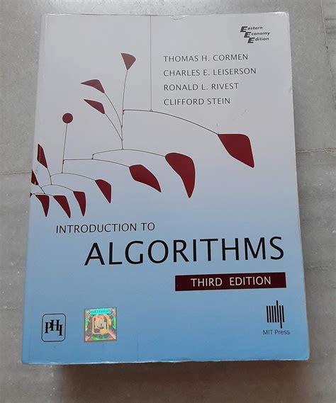 Full Download Introduction To Algorithms 3Rd Edition By Thomas H Cormen 