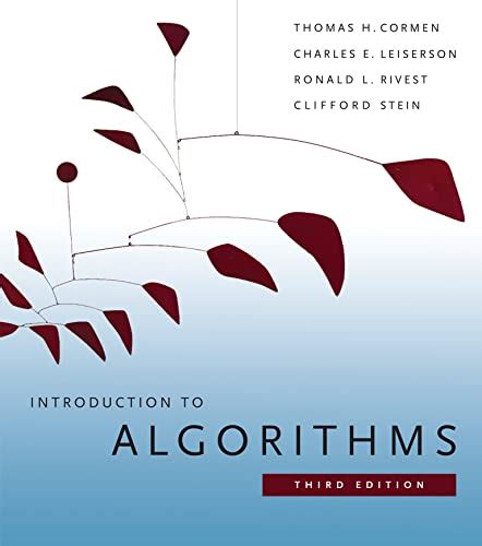Read Introduction To Algorithms Third Edition 
