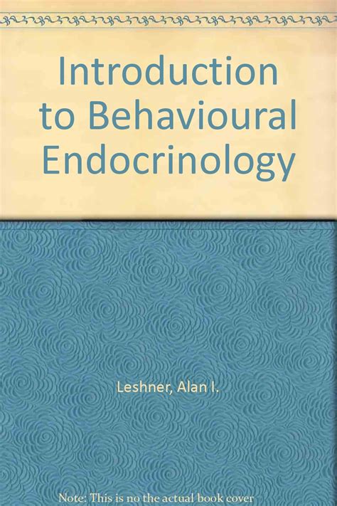 Read Online Introduction To Behavioral Endocrinology Towies 