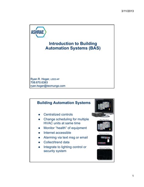 Full Download Introduction To Building Automation Systems Bas 