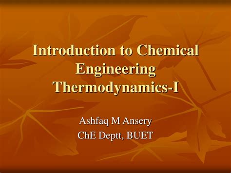Download Introduction To Chemical Engineering Ppt 