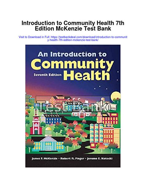 Full Download Introduction To Community Health Mckenzie 7Th Edition 