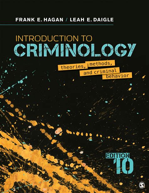 Read Introduction To Criminology Theories Methods And Criminal Behavior 