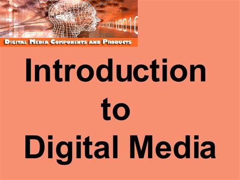 Download Introduction To Digital Media 