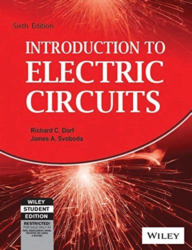 Read Online Introduction To Electric Circuits 8Th Edition Solution Manual Dorf 
