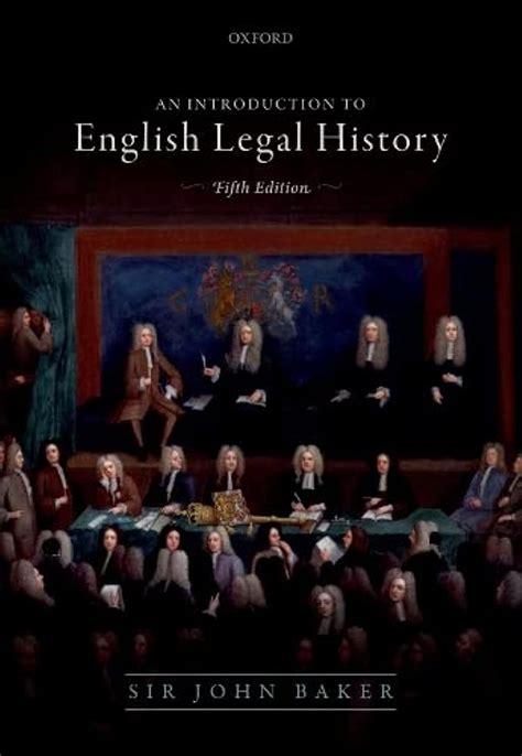 Read Introduction To English Legal History 