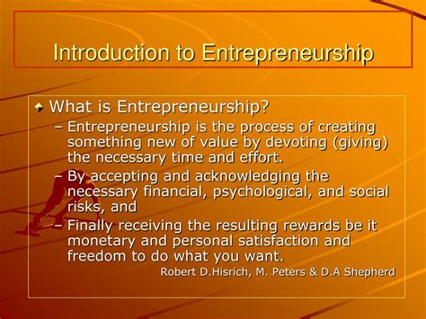 Read Introduction To Entrepreneurship Unit I 