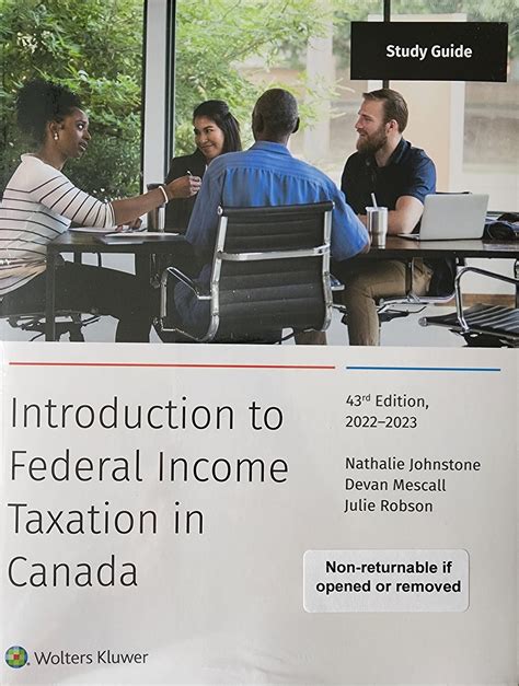 Read Introduction To Federal Income Taxation In Canada Fundamentals 5Th Edition 