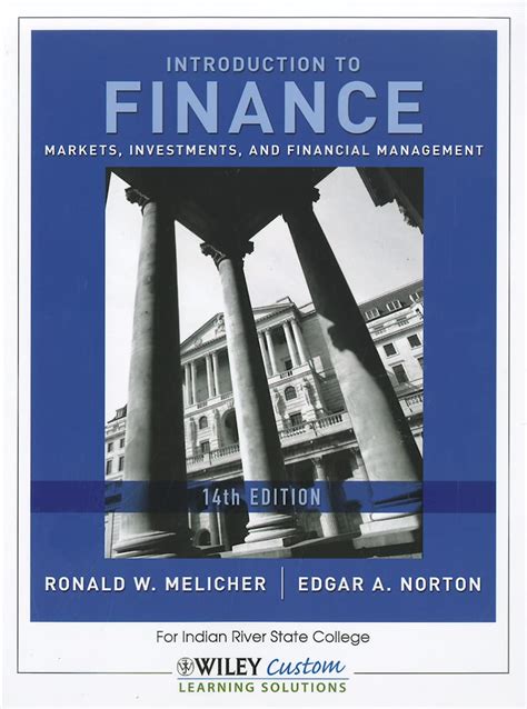 Read Introduction To Finance 14Th Edition Melicher 