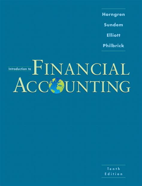 Download Introduction To Financial Accounting 10Th Edition Pdf Horngren 