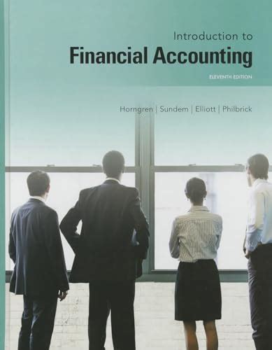 Read Introduction To Financial Accounting 9Th Edition By Horngren Charles T Sundem Gary L Elliott John A Phi Hardcover 